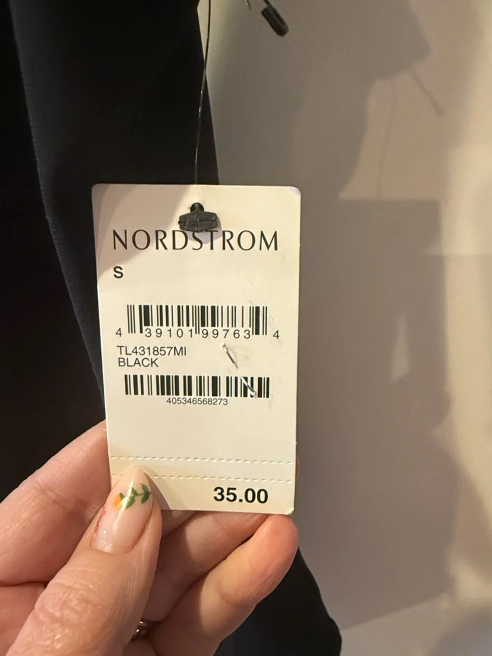 Leith Black Scoop Neck Bodysuit small - Picture 3 of 3